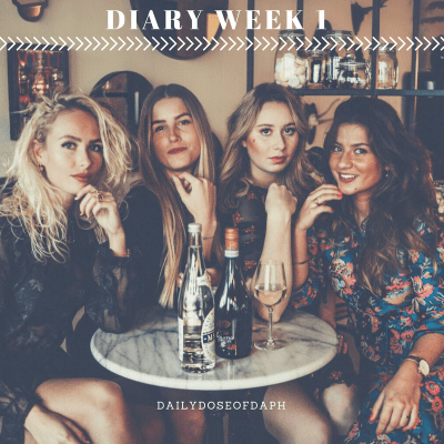 Diary week 1: Daphne Sonneveld