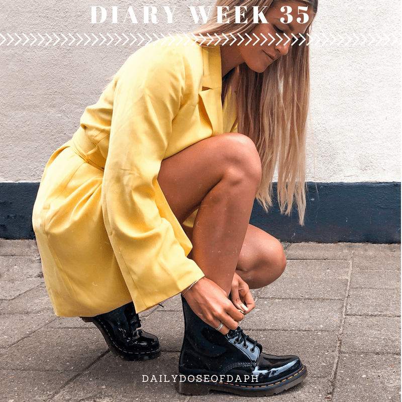 Diary week 35: Last minute op vakantie, nieuw pak van Burcin Dagli, Iphone 8!