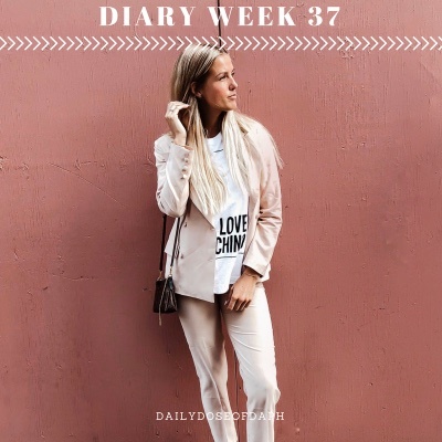 Diary week 37: Senc Senc Senc, Inspiratie interieur en Burcin Dagli suit